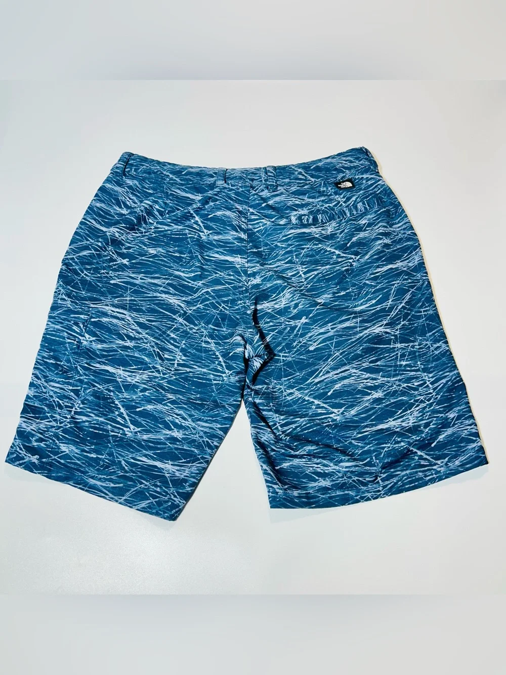 The North Face FlashDry Board Shorts Men’s Size 34 Blue Performance Swim Surf